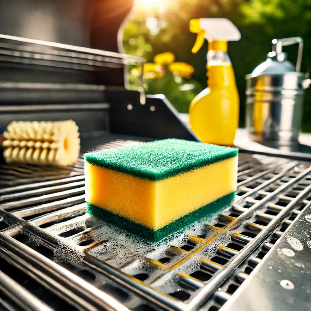 How to clean a BBQ grill easily